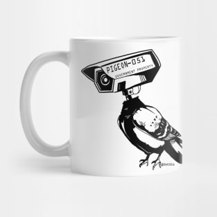 Pigeon Surveillance Mug